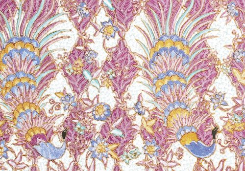 Batik Kudus Motif Merak Catleya