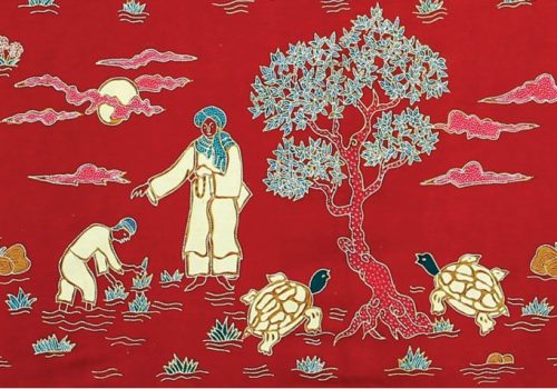 Batik Kudus Motif Legenda Bulusan